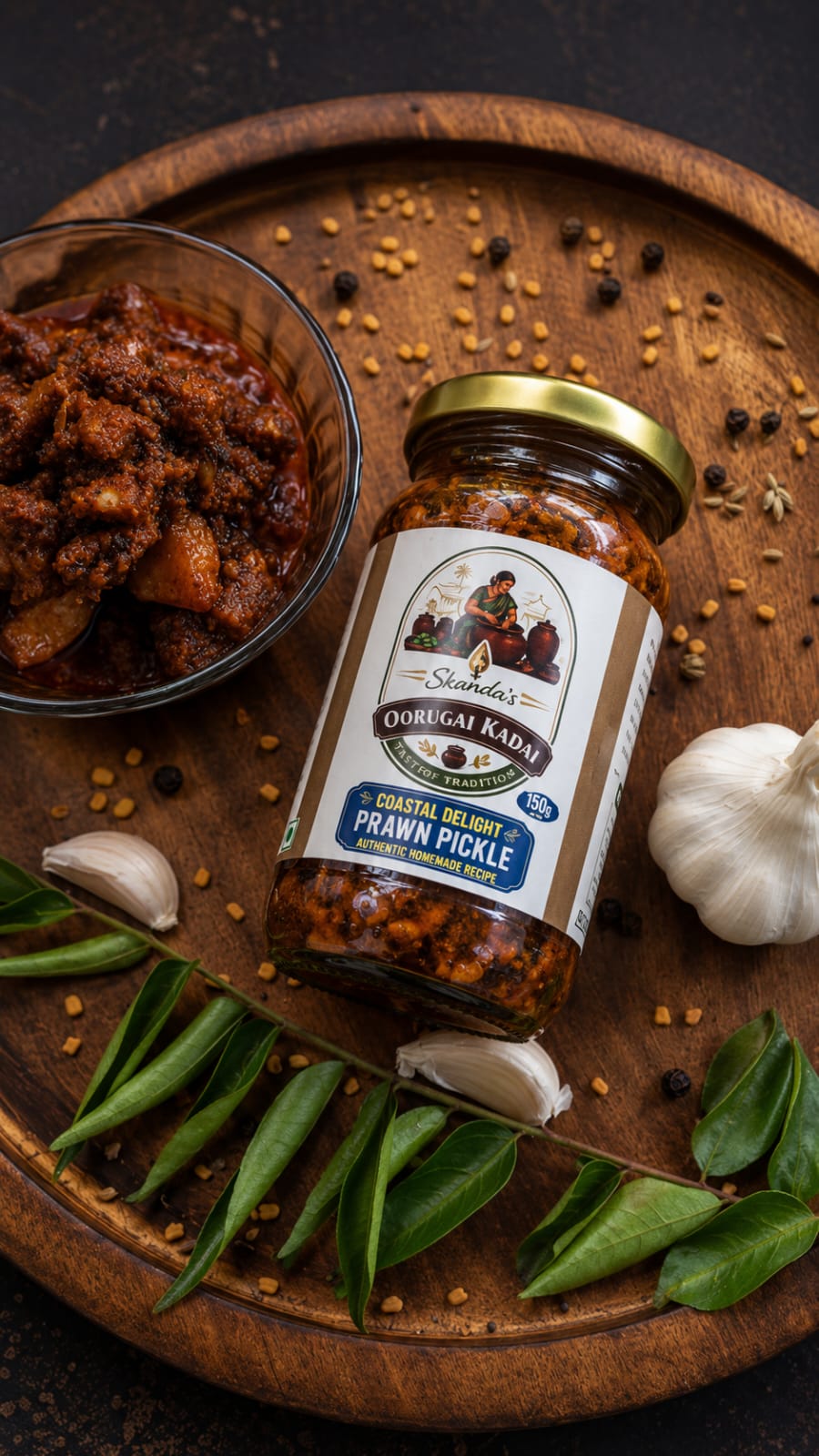 Coastal Delight Prawn Pickle - Image 2